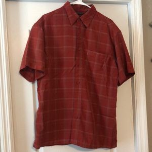 Red Plaid Button Down